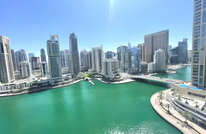 Apartment - 2 Bedrooms - 3 Bathrooms for rent in Sanibel Tower - Park Island - Dubai Marina - Dubai
