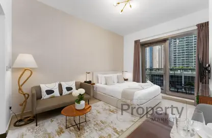 Apartment - Studio - 1 Bathroom for rent in Sparkle Tower 3 - Sparkle Towers - Dubai Marina - Dubai