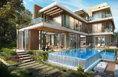 Outdoor House image for: Villa - 6 Bedrooms - 7 Bathrooms for sale in CAVALLI ESTATES - DAMAC Hills - Dubai, Image 1