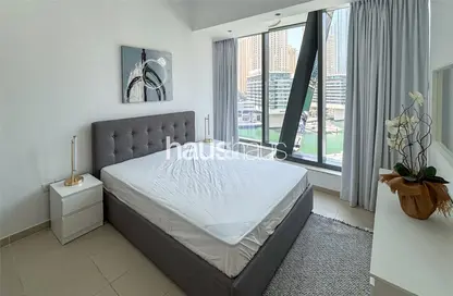 Apartment - 1 Bedroom - 2 Bathrooms for rent in Silverene Tower B - Silverene - Dubai Marina - Dubai