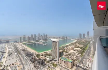 شقة - 2 غرف نوم - 2 حمامات للايجار في برج الأميرة - دبي مارينا - دبي