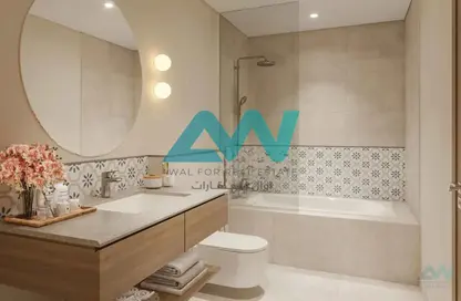 Apartment - 1 Bedroom - 2 Bathrooms for sale in Bloom Living - Zayed City (Khalifa City C) - Khalifa City - Abu Dhabi