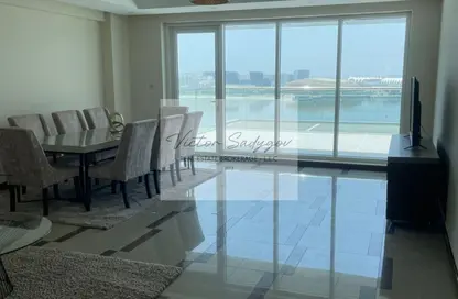 شقة - 3 غرف نوم - 4 حمامات للايجار في مسكن جمام - شاطئ الراحة - أبوظبي