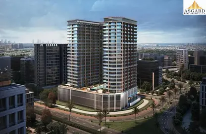Apartment - Studio - 1 Bathroom for sale in Binghatti Ghost - Al Jaddaf - Dubai