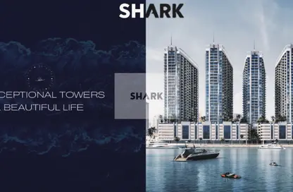 Apartment - 1 Bedroom - 2 Bathrooms for sale in Ajman Creek Towers - Al Rashidiya 1 - Al Rashidiya - Ajman