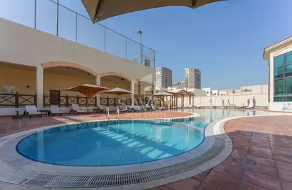 Pool image for: Villa - 5 Bedrooms - 6 Bathrooms for rent in Khalidiya Village - Al Khalidiya - Abu Dhabi, Image 1