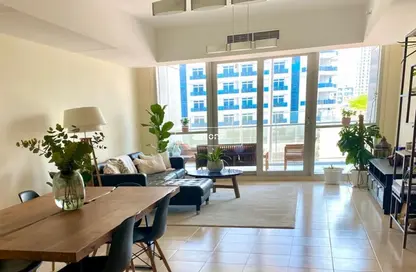Apartment - 1 Bedroom - 2 Bathrooms for rent in The Waves Tower B - The Waves - Dubai Marina - Dubai