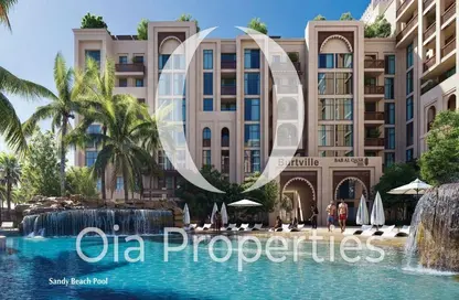 Apartment - 2 Bedrooms - 3 Bathrooms for sale in Bab Al Qasr Resort Residence - Masdar City - Abu Dhabi