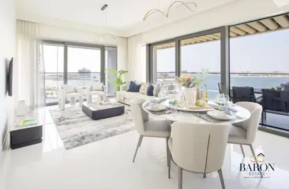 Apartment - 2 Bedrooms - 3 Bathrooms for rent in Grand Bleu Tower 2 - EMAAR Beachfront - Dubai Harbour - Dubai