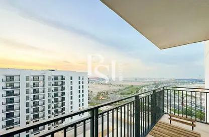 Apartment - Studio - 1 Bathroom for rent in Waters Edge - Yas Island - Abu Dhabi