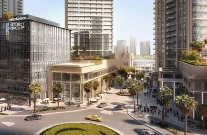 Apartment - Studio - 1 Bathroom for sale in Peninsula Four - Peninsula - Business Bay - Dubai