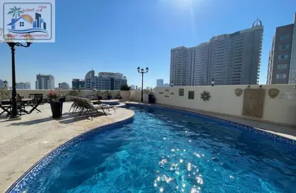 Apartment - 2 Bedrooms - 4 Bathrooms for rent in Al Taawun Street - Al Taawun - Sharjah