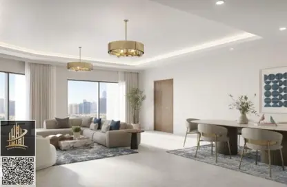 Apartment - 1 Bedroom - 2 Bathrooms for sale in Tower C1 - Ajman Pearl Towers - Ajman Downtown - Ajman