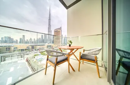 Balcony image for: Apartment - 2 Bedrooms - 3 Bathrooms for rent in Downtown Views - Downtown Dubai - Dubai, Image 1