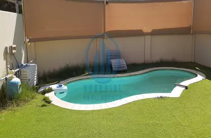 Pool image for: Villa - 4 Bedrooms - 5 Bathrooms for rent in Al Reef Villas - Al Reef - Abu Dhabi, Image 1