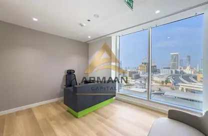 Office Space - Studio - 1 Bathroom for rent in Al Habtoor Business Tower - Dubai Marina - Dubai