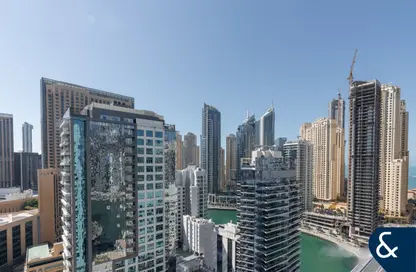 Apartment - 1 Bedroom - 2 Bathrooms for sale in Marina View Tower A - Marina View - Dubai Marina - Dubai
