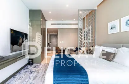 Apartment - Studio - 1 Bathroom for rent in PRIVE BY DAMAC (B) - DAMAC Maison Privé - Business Bay - Dubai