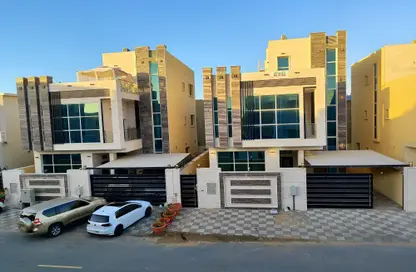 Outdoor Building image for: Villa - 6 Bedrooms for rent in Al Zaheya Gardens - Al Zahya - Ajman, Image 1