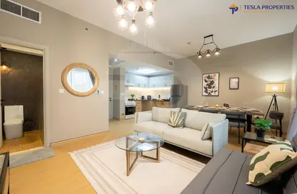 Apartment - 1 Bedroom - 2 Bathrooms for rent in Kensington Manor - Jumeirah Village Circle - Dubai