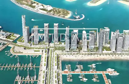 Apartment - 3 Bedrooms - 4 Bathrooms for sale in Seapoint - EMAAR Beachfront - Dubai Harbour - Dubai