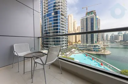 Apartment - 1 Bedroom - 1 Bathroom for rent in Bay Central - Dubai Marina - Dubai