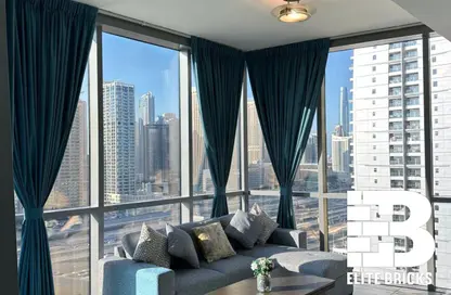 Apartment - 1 Bedroom - 2 Bathrooms for rent in Indigo Tower - JLT Cluster D - Jumeirah Lake Towers - Dubai