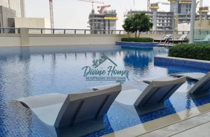 صورة لـ حوض سباحة شقة - غرفة نوم - 1 حمام للايجار في 1 هاربور فيوز - ميناء خور دبي (ذا لاجونز) - دبي ، صورة رقم 1