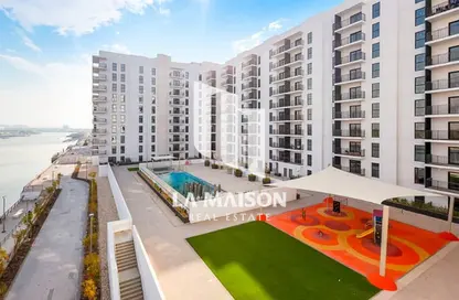 Apartment - Studio - 1 Bathroom for rent in Waters Edge - Yas Island - Abu Dhabi