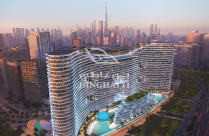 Apartment - 2 Bedrooms - 2 Bathrooms for sale in Binghatti Aquarise - Business Bay - Dubai