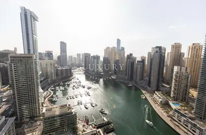 Apartment - 3 Bedrooms - 4 Bathrooms for sale in Silverene Tower A - Silverene - Dubai Marina - Dubai