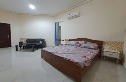 Room / Bedroom image for: Apartment - 1 Bedroom - 1 Bathroom for rent in Khalifa City A - Khalifa City - Abu Dhabi, Image 1