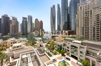 Apartment - 2 Bedrooms - 3 Bathrooms for sale in Al Mesk Tower - Emaar 6 Towers - Dubai Marina - Dubai