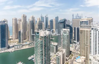 Apartment - 4 Bedrooms - 4 Bathrooms for sale in Horizon Tower - Dubai Marina - Dubai