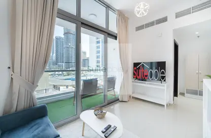 Apartment - Studio - 1 Bathroom for rent in DEC Tower 1 - DEC Towers - Dubai Marina - Dubai