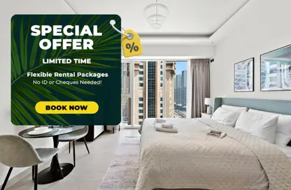 Apartment - Studio - 1 Bathroom for rent in Me Do Re Tower - JLT Cluster L - Jumeirah Lake Towers - Dubai