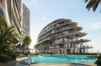 Apartment - 1 Bedroom - 1 Bathroom for sale in Binghatti Aquarise - Business Bay - Dubai