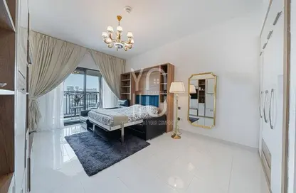 Room / Bedroom image for: Apartment - 1 Bathroom for sale in Resortz by Danube - Arjan - Dubai, Image 1