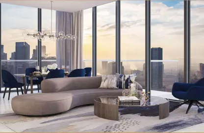 Apartment - 1 Bedroom - 2 Bathrooms for sale in Peninsula Five - Peninsula - Business Bay - Dubai