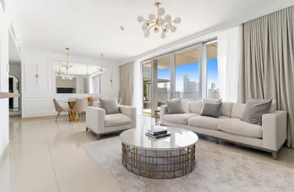 Apartment - 2 Bedrooms - 2 Bathrooms for rent in Boulevard Point - Downtown Dubai - Dubai
