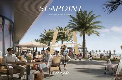 Apartment - 2 Bedrooms - 2 Bathrooms for sale in Seapoint - EMAAR Beachfront - Dubai Harbour - Dubai