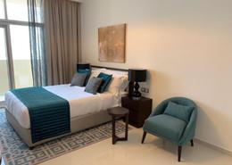 Room / Bedroom image for: Studio - 1 bathroom for sale in Ghalia - District 18 - Jumeirah Village Circle - Dubai, Image 1