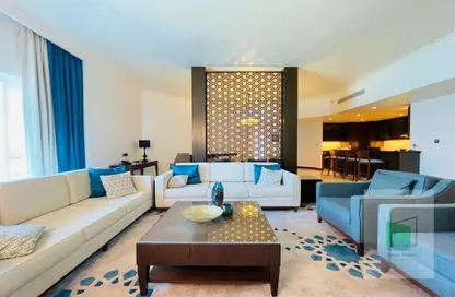 Apartment - 3 Bedrooms - 4 Bathrooms for rent in Fairmont Marina Residences - The Marina - Abu Dhabi