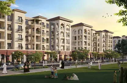 Apartment - 2 Bedrooms - 3 Bathrooms for sale in Bloom Living - Zayed City (Khalifa City C) - Khalifa City - Abu Dhabi