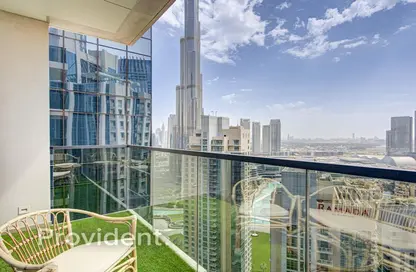 Apartment - 2 Bedrooms - 3 Bathrooms for rent in Act Towers - Opera District - Downtown Dubai - Dubai