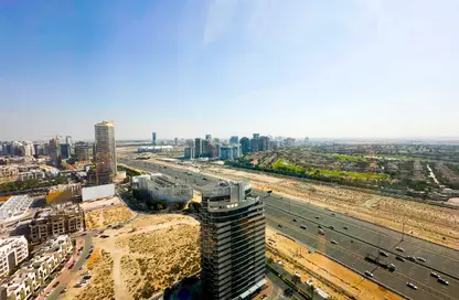 Apartment - 1 Bedroom - 2 Bathrooms for rent in The Square Tower - Jumeirah Village Circle - Dubai