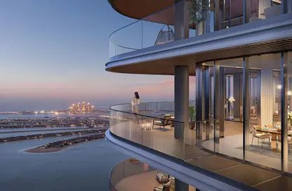 Apartment - 1 Bedroom - 2 Bathrooms for sale in Bayview - EMAAR Beachfront - Dubai Harbour - Dubai