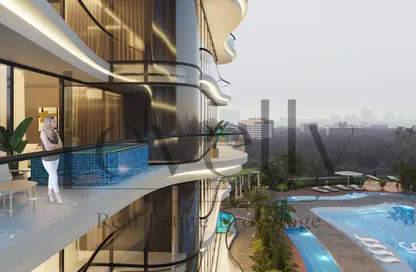 Pool image for: Apartment - 2 Bedrooms - 2 Bathrooms for sale in Barari Views - Majan - Dubai, Image 1