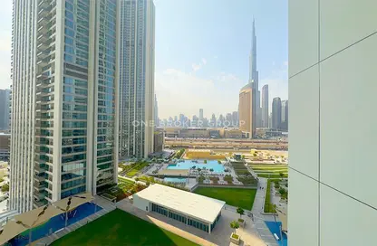 Outdoor Building image for: Apartment - 2 Bedrooms - 3 Bathrooms for sale in Downtown Views II Tower 2 - Downtown Views II - Downtown Dubai - Dubai, Image 1
