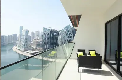 شقة - غرفة نوم - 1 حمام للايجار في بن غاطي كانال - الخليج التجاري - دبي